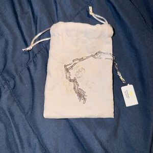 Kendra Scott Silver Chain Necklace